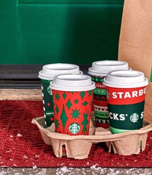 Free Starbucks for Frontline workers all December