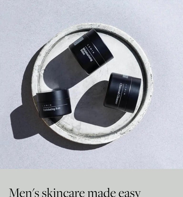 Inexpensive Father’s Day gift? Get LUMIN Men’s skincare set Free! $4 shipping