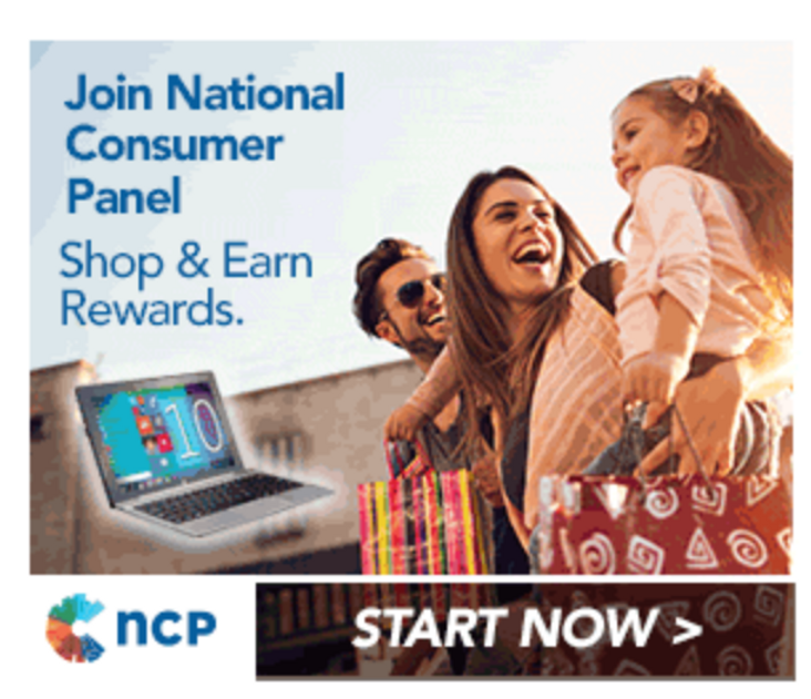 National Consumer Panel is accepting more people, easy way to earn FREE Stuff.