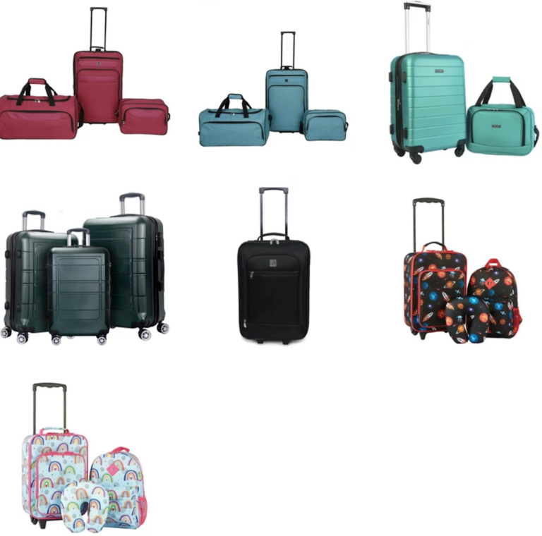 Luggage on sale, or greatly price sets