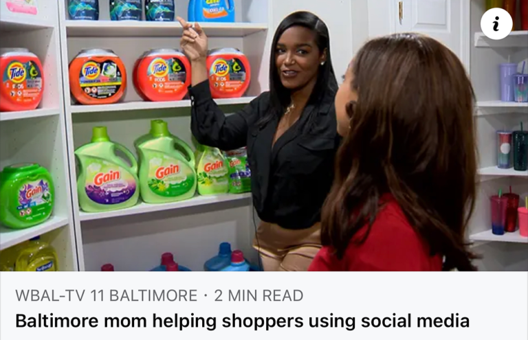 Today I was featured on the News! Wbaltv
