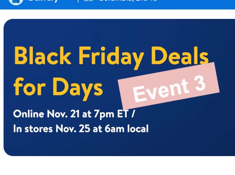 Walmarts Final Black friday event & top deals!