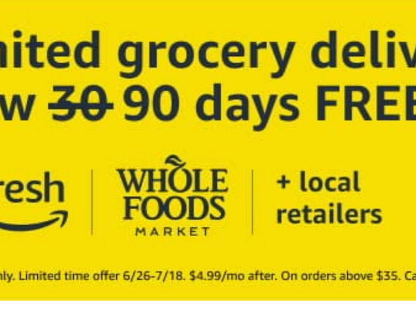 Groceries Deals for Amazon prime day!