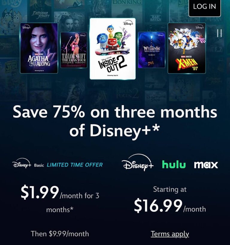 Disney + limited time offer $1.99/mo for 3 months