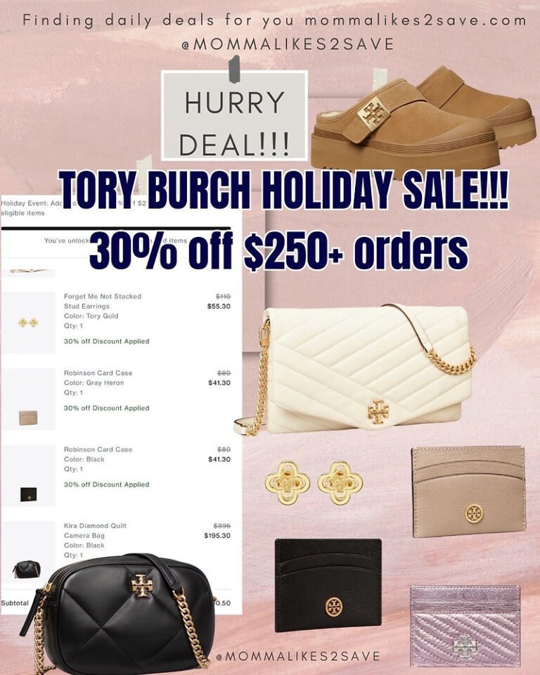 Tory Burch Holiday Sale 30% off!