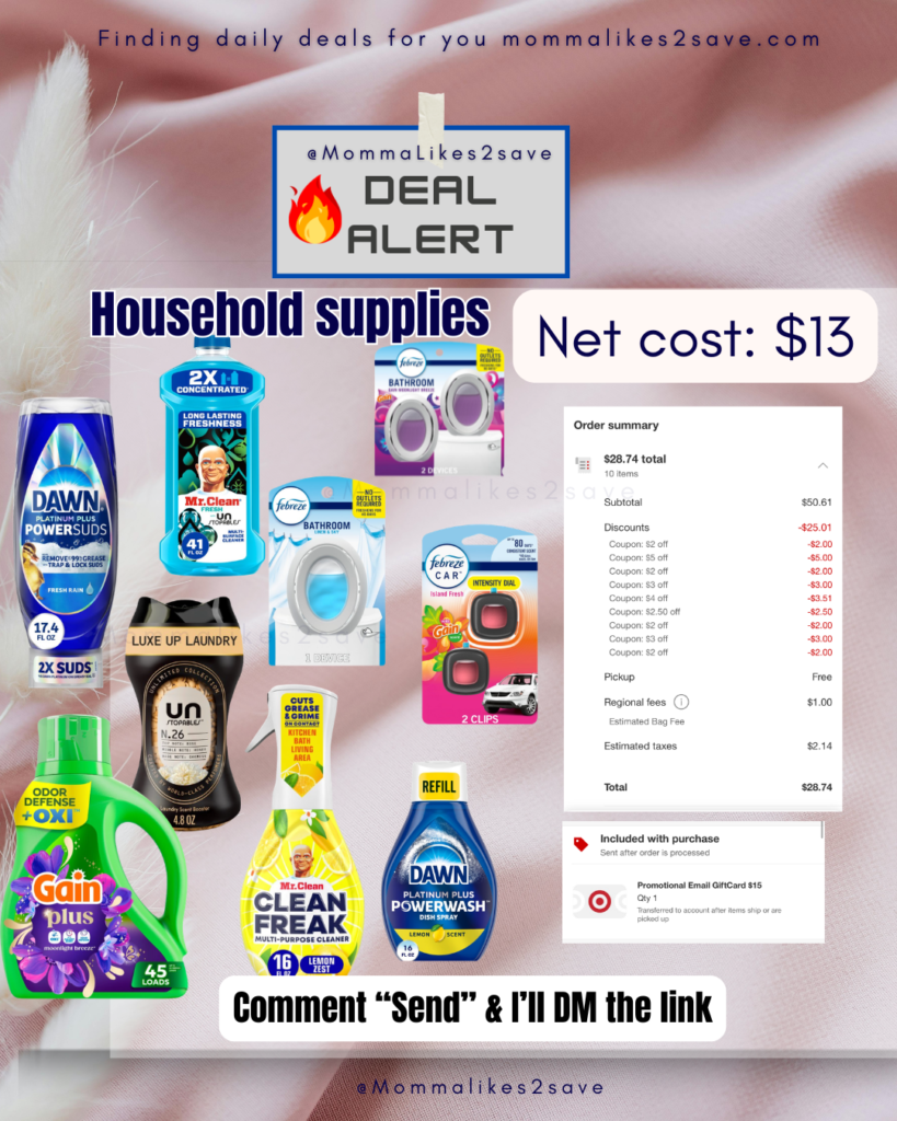 target household supply deal